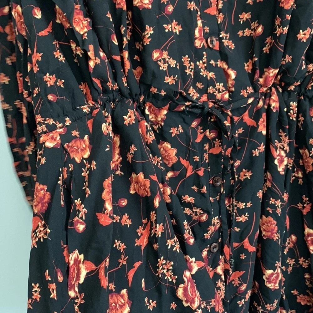 NWT Free People Flower Fields Mini Dress retro western Preppy boho inspired